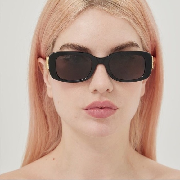 AUTHENTIC NEW BALENCIAGA SUNGLASSES BB0310SK 001 - Picture 3 of 9